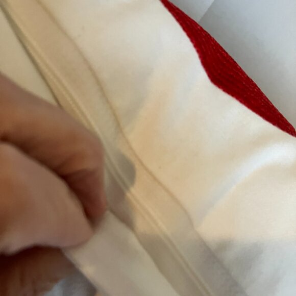 Devi Designs Pillow Embroidery Design Christmas JOY 24 x 12 Embroidered W/Tags. - Picture 13 of 14